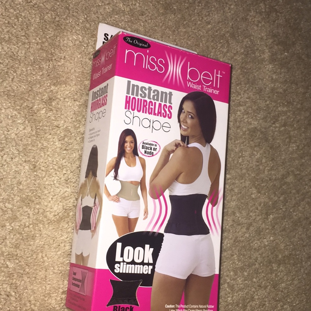 Black waist trainer